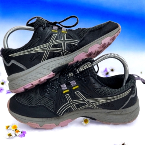 Asics Gel Venture style women's size 6.5 style 8 1012A706. Pre-owned sturdy. - Picture 5 of 10